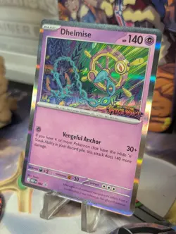 Pokemon Dhelmise - Pitch Black - MEP 084 - Prerelease Promo - Near Mint - Image 4