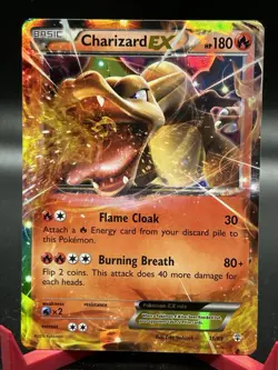 Pokemon TCG Charizard EX Holo Ultra Rare 11/83 Generations 180 HP Basic ENG - Image 1