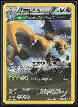 Dragonite 52/108 Holo Rare Roaring Skies Pokemon Holo Lightly Played - Image 1
