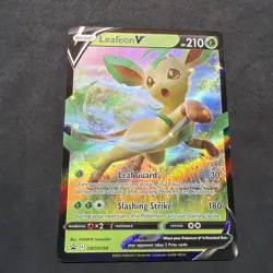 Leafeon V SWSH194 Pokemon Card Black Star Promo - Image 2