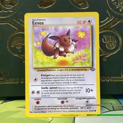 Eevee 51/64 DUTCH Jungle Card Pokemon TCG MP - Image 1