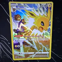 The Pokemon Company Jolteon Ultra Rare Holo TG04/TG30 Trainer Gallery EN - Image 1