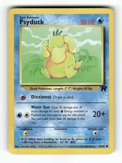 Psyduck - 65/82 - Team Rocket - Pokemon - Common - MP - Image 1