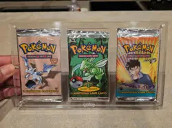 (3) New Sealed Pokemon 1st Edition Cards Fossil, Jungle, Gym Booster Packs! RARE - Image 3