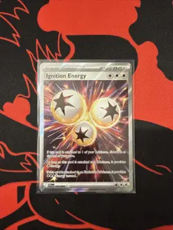 Pokemon TCG Ignition Energy 124/094 ME02: Phantasmal Flames Ultra Rare Holo EN - Image 1