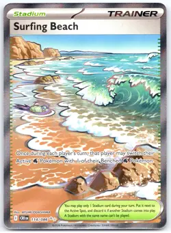 2026 Pokemon Surfing Beach #114/086 Ultra Rare, Holo A1 01 03 - Image 1