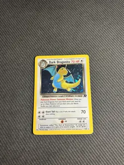 Pokemon TCG Dark Dragonite 5/82 Team Rocket Holo MP - Image 3