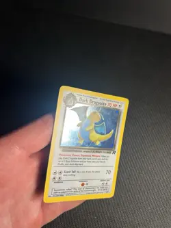 Pokemon TCG Dark Dragonite 5/82 Team Rocket Holo MP - Image 4