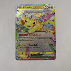 Pikachu ex 057/191 - Double Rare - Surging Sparks - Pokemon TCG - NM/M - Image 1