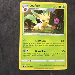 Leafeon Sword & Shield Promo SWSH191 Cosmos Holo nm - Image 1