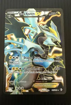 Pokemon Black Kyurem EX Full Art 145/149 Boundaries Crossed Ultra Rare NM 🔥 - Image 1