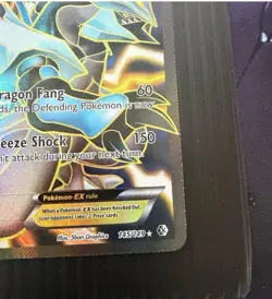 Pokemon Black Kyurem EX Full Art 145/149 Boundaries Crossed Ultra Rare NM 🔥 - Image 3