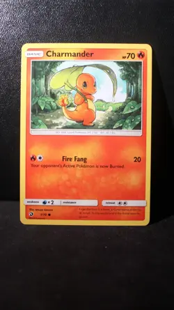 Charmander 1/70 Common Dragon Majesty Pokemon Near Mint - Image 1