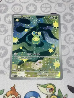 Budew Illustration Rare Pokemon Ascended Heroes 221/217 - Image 1
