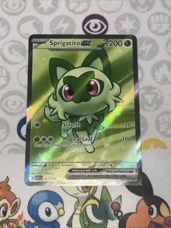 Sprigatito Ex Full Art Pokemon Ascended Heroes 251/217 Near Mint - Image 1