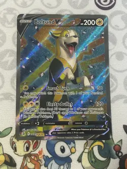 Pokemon TCG Fusion Strike Boltund V 249/164 Ultra Rare Full Art Near Mint - Image 1