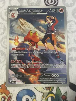 Ethan’s Magcargo 222/217 Ascended Heroes Pokemon TCG - Image 1