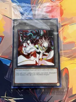 Yugioh! Varis & Borreload Dragon Token TKN5-EN041 Burst Protocol Promo SEALED - Image 1