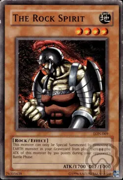 The Rock Spirit LON-069 Labyrinth of Nightmare Yu-Gi-Oh Unlimited LP - Image 2