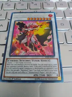 Geomathmech Magma MYFI-EN007 1st Secret Rare NM Yu-Gi-Oh! - Image 1