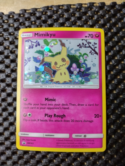 Pokemon SM162 Pikachu & SM163 Mimikyu Sun & Moon Team Up Black Star Promo Set - Image 5