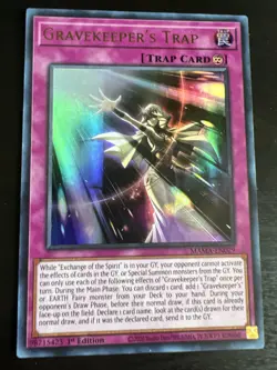 Yu-Gi-Oh! MAMA-EN029 Gravekeeper's Trap - Image 1