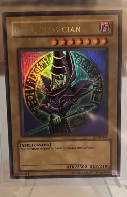 Dark Magician LOB-005 The Legend of Blue Eyes White Dragon Unlimited - Image 1