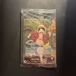 Carte One Piece TCG – Monkey D. Luffy OP13-001 – Musee Grevin Paris Exclusive - Image 1