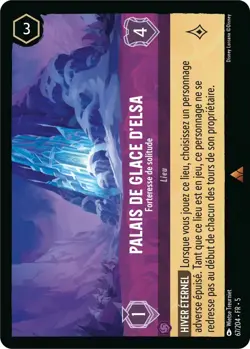 Disney Lorcana Chapitre 5 Palais de Glace d'Elsa Forteresse de solitude 067/204 - Image 1