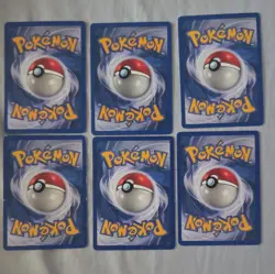 Nintendo Pokemon TCG Neo Discovery Unown Lot of 6 Unlimited 2001 English - Image 2