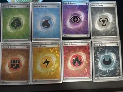 Scarlet & Violet 151 Pokemon TCG Basic Energy Reverse Holo Lot 8 English - Image 1