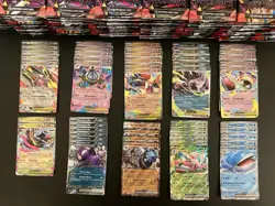 Pokemon TCG Mega Evolution Pitch Black 216x Opened Booster Packs Lot (49 EXs) - Image 2
