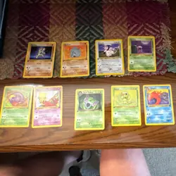 Pokemon TCG 1st Edition Lot 11 Team Rocket/Base/Jungle/Neo Kingler Abra - Image 1