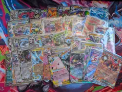 85x English Pokemon TCG EX Bundle Job Lot Scarlet & Violet + Mega Evolution Era - Image 1