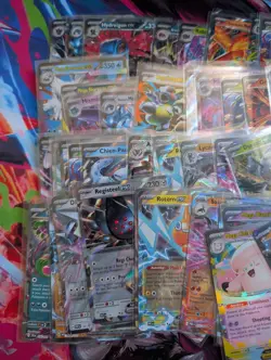 85x English Pokemon TCG EX Bundle Job Lot Scarlet & Violet + Mega Evolution Era - Image 2