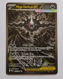 PRESALE - POKEMON MEGA DARKRAI EX 116/084 SPECIAL ILLUSTRATION RARE PITCH BLACK - Image 1