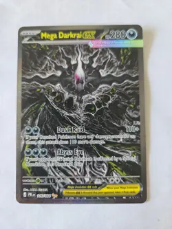 Mega Darkrai ex 116/084 Pitch Black Special Illustration Rare Pokemon TCG New - Image 1