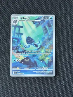 Tirtouga 106/086 Pokemon TCG Black Bolt Illustration Rare Holo Card - Image 1