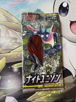 Pokemon Card Japanese night unison SM9a sealed pack - Image 1