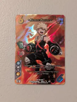 2019 UniVersus My Hero Academia Gencon Promo CON01 Katsuki Bakugo Anime Card Tcg - Image 1