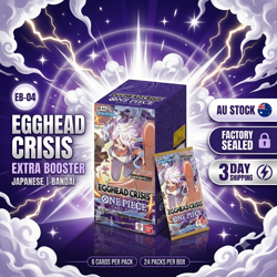 One Piece Card EB-04 Egghead Crisis Extra Booster Box Japanese | Bandai Sealed - Image 1