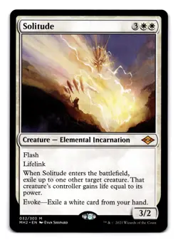 Solitude M Modern Horizons 2 32 NM 2021 Magic The Gathering Trading Card - Image 1