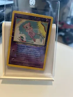 *DMG* Mew 1/18 Reverse Holo Southern Islands Collection Pokemon Card - Image 1