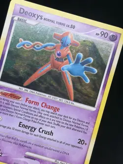 Pokemon TCG Deoxys Holo Rare Card 1/146 Legends Awakened 2008 LP - Image 2