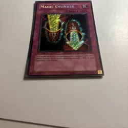 Yu-Gi-Oh! TCG Magic Cylinder 1st Edition Card Secret Rare LON-104 NM -LP - Image 2