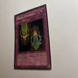Yu-Gi-Oh! TCG Magic Cylinder 1st Edition Card Secret Rare LON-104 NM -LP - Image 3