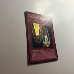 Yu-Gi-Oh! TCG Magic Cylinder 1st Edition Card Secret Rare LON-104 NM -LP - Image 4