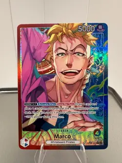 Marco OP08-002 Leader ALT ART (Parallel) - One Piece Card Game Two Legends OP08 - Image 1