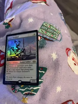 Esper Sentinel Prerelease card Foil - Modern Horizons 2 - NM/Pack Fresh - Image 3