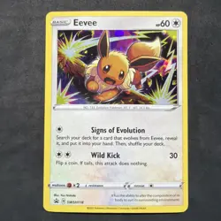Eevee Holo #SWSH118 Promo SWSH: Sword & Shield Promo Cards Pokemon TCG NM - Image 1